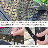 テーブル 折りたたみメッシュ 幅90 単品販売 STF-CMT90 ガーデン キャンプ アウトドア コンパクト 高さ調整 折りたたみ 軽量 サイドトレイ 拡張 天板 メッシュ アルミ バーベキュー