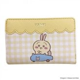 【1月20日入荷分予約受付中】 ちいかわ ファスナー財布 うさぎ イエロー 黄色 財布 ミニ財布 ウォレット キャラクター グッズ 子供用 大人用 レディース キッズ 小銭入れ カードケース 収納 小物入れ プレゼント ギフト
