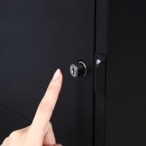 スチール宅配ボックス Luca ホワイト・ブラック 2色展開 郵便ポスト メールボックス 玄関 屋外 おしゃれ シンプル 新生活 家具 インテリア 不二貿易