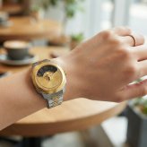 ヴェルサーチェ 腕時計 メンズ レディース シルバー ゴールド ブラック 38mm VERSACE DYLOS ディロス スイス製 ユニセックス メンズ腕時計 高級 ブランド おしゃれ プレゼント ギフト 成人 卒業 入学