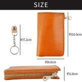 【名入れ】栃木レザー キーケース スマートキー ラウンドファスナー 本革 日本製 メンズ レディース 牛革 4連 大容量 コンパクト 車 鍵収納 スマートキーケース ギフト プレゼント 父の日 母の日 誕生日 記念日 就職祝い ペア お揃い ヌメ革 レザー 刻印 シンプル クリスマス
