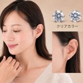 セカンドピアス つけっぱなし 軸太 医療用 片耳 明日が変わるキュービックジルコニア 5mm 金属アレルギー サージカル ステンレス レディース メンズ【当店オリジナル】【全品1個ずつバラ売り】 プレゼント