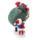 Sharing the Load 25.4cm | サンタ サンタクロース 人形 置物 フィギュア クリスマス ホリデー Possible Dreams 正規輸入品