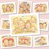 金婚式のプレゼントに、似顔絵という形に残る贈り物を。修正無料で、納得しながら進められます。 金婚式 ギフト 似顔絵 手描き プレゼント 贈り物 名入れ 金婚式 銀婚式 結婚記念日 大人数 おばあちゃん 家族 夫婦 祖母 おじいちゃん 下書き確認 名入れ 修正無料 サプライズ かわいい そっくり 似てる 50周年 親孝行 感謝 長寿 結婚記念日 二次会 喜ばれる 米寿祝い メモリアル 披露宴