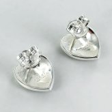 GUCCI グッチ ピアス ハート ブルー レディース 母の日 シルバー925 両耳ピアス シンプル おしゃれ 結婚式 結婚記念日 プレゼント 妻 彼女 誕生日プレゼント 女性 母 ギフト チェーンネックレス ジュエリー 成人 卒業 入学
