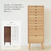 多段チェスト 10段タイプ ONCH-0045 幅36cm 木製 ネームプレート付き カラー リビング収納 書棚 収納棚 書庫 北欧 シンプル スタイル カフェ風 タモ アッシュ 突板 組み立て簡単 ファミリー 暮らし 新生活