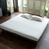 Fab the Home ファブザホーム ボックスシーツ ワイドキング用 ソリッド