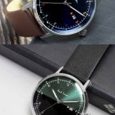 ポールスミス Paul Smith 腕時計 メンズ 革ベルト 41mm レザー クラシック ブランド 人気 ゲージ GAUGE グリーン ブラック シルバー パープル ネイビー ブラウン