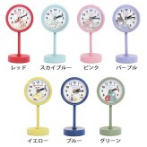 スタンドクロック2Y サンリオ 定形外 送料無料 SNR012 時計 置時計 ウォッチ キティ シナモロール クロミ マイメロディ ポムポムプリン ポチャッコ ハンギョドン デスク用 かわいい ギフト
