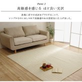 ラグ カーペット 長方形 1.5畳 洗える 無地 約130×185cm ホット 長方形対応