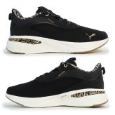 プーマ  PUMA  レディース スニーカー ソフトライドチャームアニマルウィメンズ 313963 01 プーマブラック/ソフトトープ SOFTRIDE CHARM ANIMAL WNS