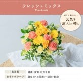フラワーギフト カラフルガーデンフラワーアレンジメント Mサイズ 生花 花市場から直送 父の日  お祝い 誕生日 記念日