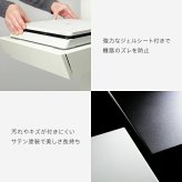 WALLインテリアテレビスタンドV2・V3・V5対応 収納付きゲーム機棚板 PS4Pro PS4 テレビ台 テレビスタンド TVスタンド 部品 パーツ 収納棚 引出し収納 スチール製 WALLオプション