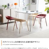 ダイニング家具 ダイニングセット ダイニングテーブルセット 4人用 4人掛け 5点セット ダイニングチェア 4脚セット 椅子 イス 食卓テーブル 長方形 角形 白脚 シルバー脚 かわいい ファミリー向け 家族 リビング