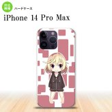 iPhone14 ProMax iPhone14 Pro Max スマホケース 背面ケース ハードケース 女の子 C ピンク 2022年 9月発売 nk-i14pm-1335