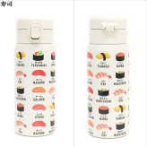 ワンタッチボトル350ml 和柄 841-001 841-002 841-003 841-007 送料無料 水筒 ステンレスボトル ボトル 神奈川沖浪裏 寛政三美人 招き猫 寿司 浮世絵 保冷 保温 日本 日本伝統 ギフト 持ち運び おしゃれ 神奈川沖浪裏