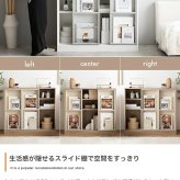 推し活 棚 推し活収納 本 収納 ブックシェルフ オープンラック キャビネット 3段 書 薄型 木製 スリム コンパクト 一人暮らし キッズ用品 漫画 おもちゃ収納 子供 壁 大容量 ディスプレイ リビング 幅71 スライド 隠す 新生活
