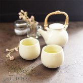studio m’ スタジオエム なつめ 土瓶＆湯呑《2個》 同色セット[急須 湯呑 セット ペア おしゃれ 土瓶急須 湯呑セット 茶器セット 食器セット かわいい 湯のみ茶碗 ペアセット 2人用 食洗機対応 夫婦 お揃い お祝い 結婚祝い]
