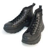 コンバース CONVERSE スニーカー シューズ 厚底 ハイカット メンズ レディース オールスター レックウエーブ SY SA Z HI クロムブラック ALL STAR TREKWAVE