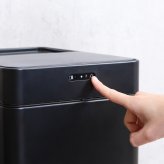 除菌消臭センサーダストボックス 45L ブラック・ホワイト 2色展開 収納ラック オープンラック シェルフ 整理棚 収納家具 おしゃれ シンプル 新生活 インテリア 不二貿易
