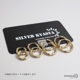 ステンレス 定番 フープピアス 不規則 カット シンプルピアス ゴールド 幅2.5mm 5サイズ プチプラ メタル 小さめ 細身 幾何学模様 セカンド キラキラ 両耳2点 レディース 女性 イヤリング 金属アレルギー対応