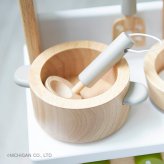 マイクッキングセット CS13[おままごとセット ニチガン キッチン セット 木のおもちゃ おままごと 木製 木 おもちゃ ままごとセット かわいい 玩具 知育玩具 おままごとキッチン おしゃれ ミニキッチン 調理器具セット] 1-2W