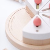 dou? Make a wish | ケーキ ろうそく おもちゃ 玩具 知育 木製 木のおもちゃ おままごと ごっこ遊び お店屋さん ケーキ屋さん パズル ナンバーピック