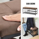 ベロアベンチシューズラック W90 ONBN0083VEDBR ONBN0083VELBN W910×D305×H425mm スリッパラック 下駄箱 玄関収納 玄関家具 靴ラック ラック 靴箱 収納 おしゃれ コンパクト シンプル 靴入れ ダークブラウン ライトブラウン オープンラック シェルフ