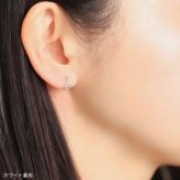 K18 ゴールド ピアス 18金 18K 18Kイエローゴールド 18Kピンクゴールド 18Kホワイトゴールド イルカ ドルフィン 揺れる 小さい 小ぶり 可愛い 華奢 上品 彼女 妻 女性 レディース 誕生日 プレゼント ハロウィン 【品番：RME-MF-1218】