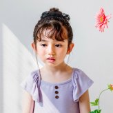Rora シュシュ 通販 腕飾り 髪飾り女の子 子供用シュシュ ドット柄水玉 透け感 ボリューム髪留め 姉妹お揃いコーデ 親子リンクコーデ フォーマル発表会 通園通学おしゃれ プレゼントギフト 簡単ヘアアレンジ ヘアアクセサリー モノトーン 姉妹