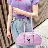 サンリオ ボストンバッグ カラップ ワイド キャラクター バッグ レディース キッズ おしゃれ 可愛い 大人かわいい 手提げ 肩掛け 軽い 軽量 マチあり 通勤 通学 旅行 サブバッグ 鞄 サンリオ正規ライセンス品