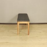 ダイニングベンチ メーベル レッドオーク 天然木 92cm・120cm ナチュラル・ブラウン W92xD35xH44cm / W120xD35xH44cm ベンチ 長椅子 食卓椅子 ダイニング 木製 ナチュラル ブラウン おしゃれ