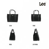 Lee リー トートバッグ Gemm トート 手持ち 斜め掛け かばん 鞄 カバン バッグ 普段使い 使いやすい レディース メンズ ギフト プレゼント ブラック 320-5041