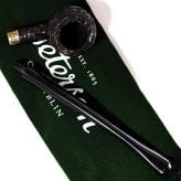 パイプ ピーターソン 喫煙具 タバーン アップル フィッシュテール ラスティック ブラウン パイプ本体 高級 かっこいい Peterson ギフト おしゃれ ブラック メンズ プレゼント
