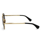 マックスマーラ サングラス MAX MARA MM0143/S 30A 59 サングラス ノーズパッド MM0143-30A-59 ゴールド ブラック ユニセックス