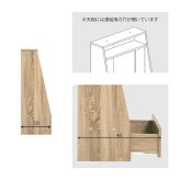 ラック ブックシェルフ 幅60 ハイタイプ コミック コミック約300冊収納 本棚 1cm刻みで調節 大容量 引出し付き 大型書籍 マンガ 漫画 文庫本 書棚 本収納 A4サイズ ブック 新生活
