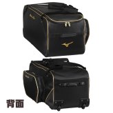 ミズノ ミズノプロ 野球 用具ケース キャッチャー用具ケース 3セット 110L 大容量 卒団 卒団刺繍 寄贈 ヘルメットケース 刺繍 学校名 チーム名 黒 紺 ブラック ネイビー 1fjcd001