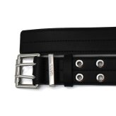 GANNI ガニー ベルト A6586-099 Black Double Eyelet Belt アイレット ブラック
