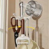 収納フック 通販 回転収納 穴あけ不要 キッチンフック 吊り下げ収納 省スペース 360度回転 キッチンツールフック キッチンハンガー キッチン整理 強力粘着固定 台所壁面収納 便利グッズ フック付き おしゃれ収納 北欧風