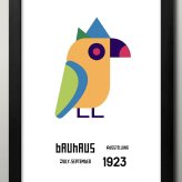 日本製 バウハウス BAUHAUS ミッドセンチュリー A3 サイズ ポスター アート おしゃれ 絵画 インテリア 北欧 イラスト マット紙 艶消し アートパネル 額 フレーム デザイン 壁掛け ギフト 新築祝い ディスプレイ  速達 送料無料