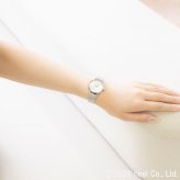 ピエールラニエ PIERRE LANNIER レディース 腕時計 クオーツ マルチプル MULTIPLES 30mm P009M628 ラウンド メッシュベルト シルバー