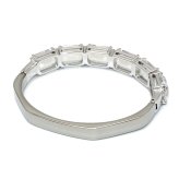 スワロフスキー swarovski ブレスレット バングル Millenia 5696322 M ミレニア アクセサリー レディース シルバー 海外正規品