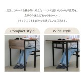 ダイニング家具 ダイニングテーブル セット 2人 折りたたみ 椅子 付き 幅60 奥行40 高さ70 コンパクト バタフライ 天板 ビンテージ 木製 木目 スチール脚 ブラウン 長方形