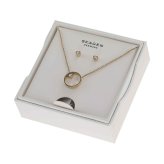 スカーゲン SKAGEN Skagen X Bup アクセサリー ネックレス＆ピアス ギフトセット ゴールドトーン レディース SKJB1014SET