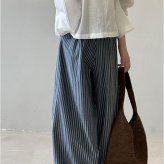 ワイドパンツ レディース 涼しい 通販 パンツ フレアパンツ ガウチョパンツ シフォンパンツ ロングパンツ ゆったり 大きいサイズ ストライプ ボトムス リラックスパンツ 夏 春 秋 女性 大人 きれいめ おしゃれ かわいい レディースファッション
