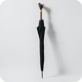ギドゥジャン Guy de Jean TETES 長傘 classic-bird-black ユニセックス black 長傘 tetes