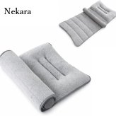 Nekara ネックピロー 枕 首枕 頸椎サポート 低反発 首サポート まくら 睡眠枕 安眠枕 仰向け 横向き対応 コンパクト 洗える枕