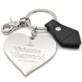 ヴィヴィアンウエストウッド キーホルダー キーリング Vivienne Westwood メンズ レディース ブラック VW4281 (82030131W-OM0014-N403) 【ラッピング無料 誕生日 お祝い プレゼント ギフト 贈り物】