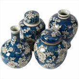 クラシックモダン 花瓶4ST 陶器