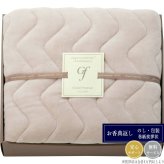 グランフランセヌーベル 吸湿発熱綿入りハイソフトタッチ敷パット GFN8057PR ピーチグレー